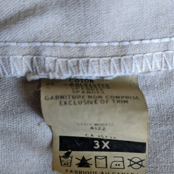 Jacket- upcycled and ecodyed with plants and rust. Size 3x - Picture 4 of 6